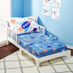 Outer Space Adventures Toddler Sheet Set